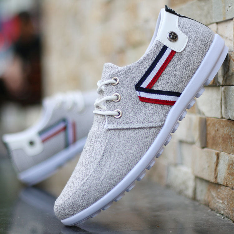 2024 Solid Color Non-slip Men Driving Shoes Spring Autumn New Leather Breathable Men's Peas Shoes British Casual Sneakers Vibrant Vaults