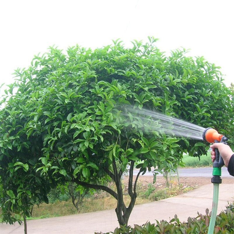 8 Pattern Garden Water Gun Hose Nozzle Mutifunctional Household Car Washing Yard Water Sprayer Pipe Tube Nozzle Sprinkle Tools Vibrant Vaults