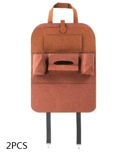 Multi-Purpose Auto Seat Organizer Bag Vibrant Vaults