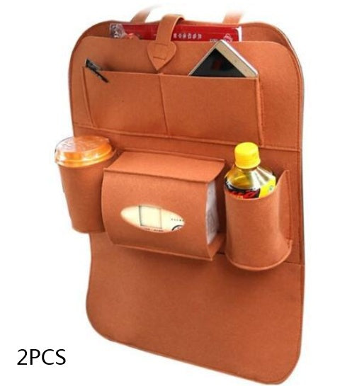 Multi-Purpose Auto Seat Organizer Bag Vibrant Vaults
