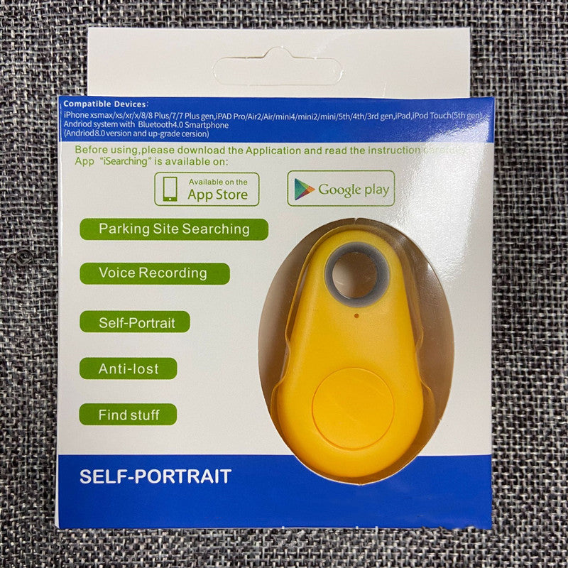 Water Drop Bluetooth-compatible Anti Lost Object Finder Vibrant Vaults