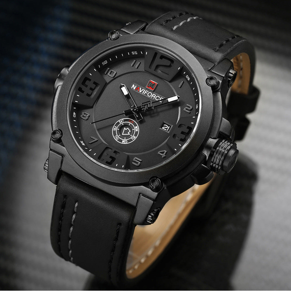 Men's Watches, Calendar Watches, Water Quartz Watches Vibrant Vaults