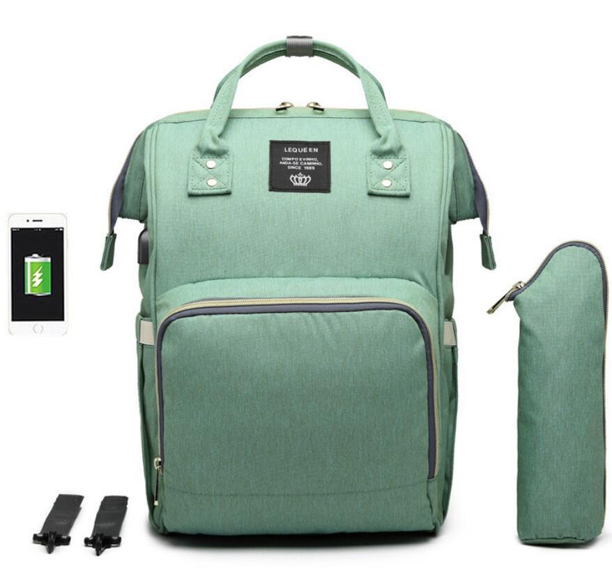 Large Capacity Diaper Bag Mummy Nursing Nappy Backpacks Travel Baby Vibrant Vaults