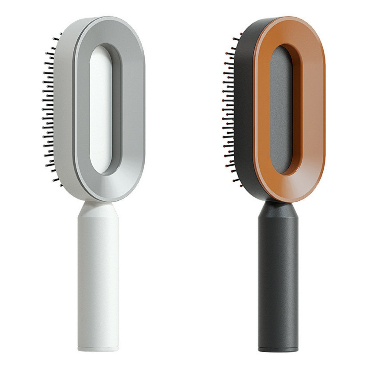 Self Cleaning Hair Brush For Women One-key Cleaning Hair Loss Airbag Massage Scalp Comb Anti-Static Hairbrush Vibrant Vaults