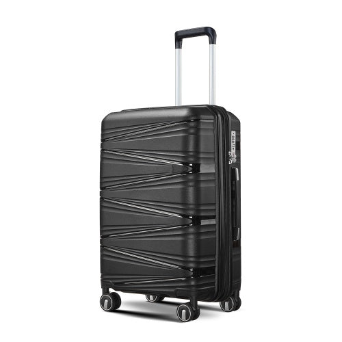 Luggage 4 Piece Sets, Hard Shell Lightweight TSA Lock Carry On Expandable Suitcase With Spinner Wheels Travel Set For Men Women Vibrant Vaults