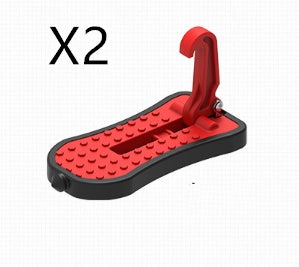 Car Foot Assist Pedal Car Modification Supplies Side Pedal Vibrant Vaults