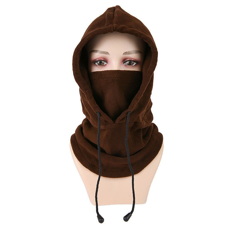 Outdoor Fleece Hat Mountain Bike Riding Windtight Hoods Motorcycle Mask Vibrant Vaults