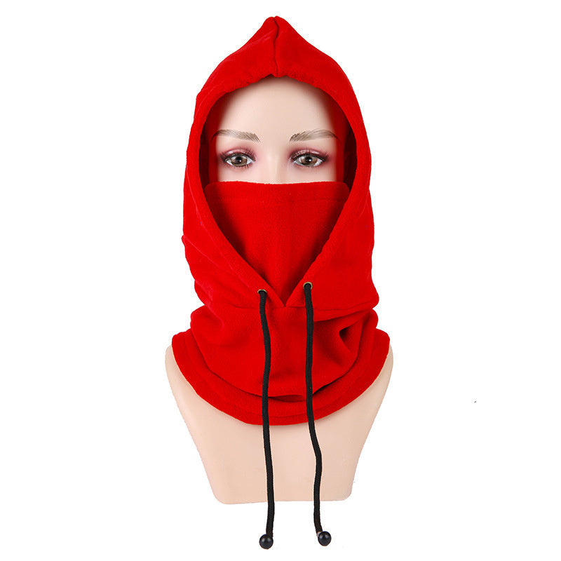 Outdoor Fleece Hat Mountain Bike Riding Windtight Hoods Motorcycle Mask Vibrant Vaults