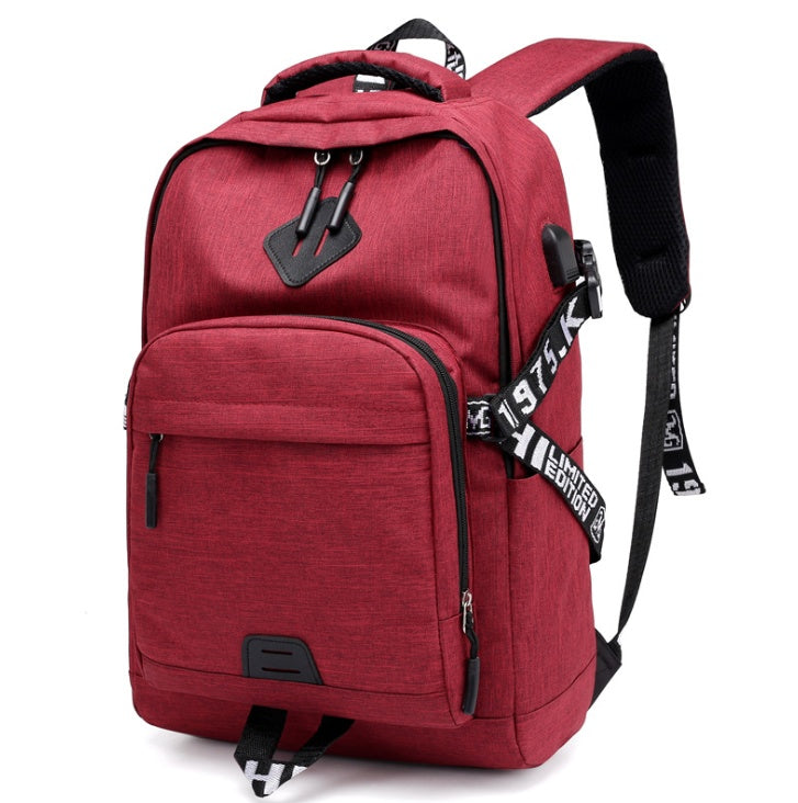 Laptop Backpack USB Charge Backpacks Vibrant Vaults