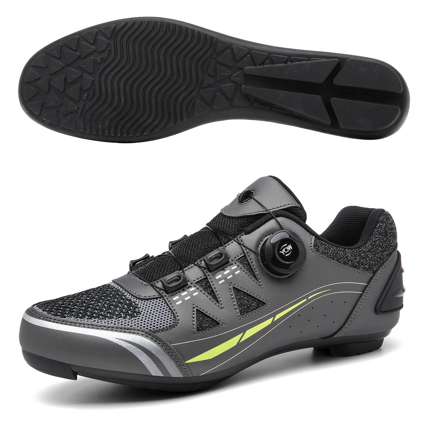 Men’s Cycling Shoes Self-locking Off-road Cycling Sneakers Women Mountain Bicycle Shoes Mesh Racing Shoes Dirt Road Bike Shoes Vibrant Vaults