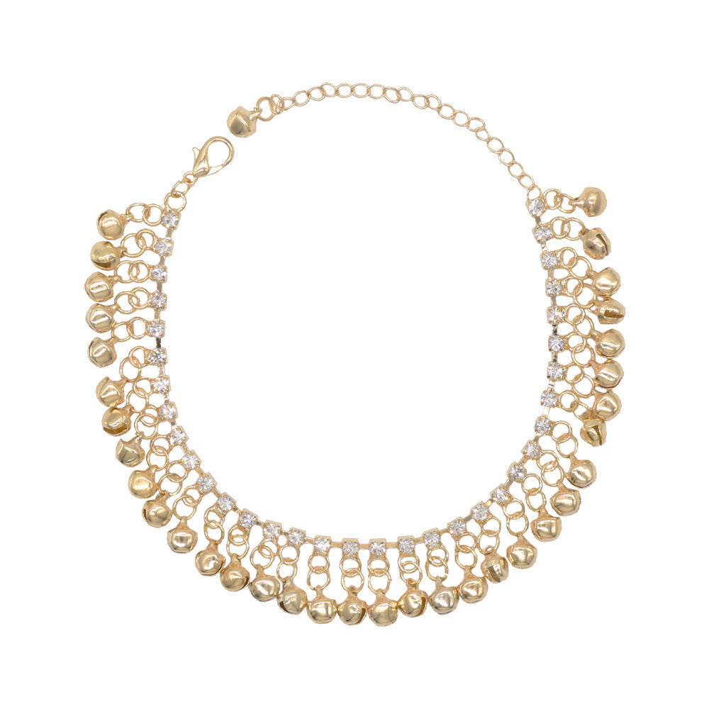 Retro Ethnic Style Beach Leisure Street Shooting Personality Anklet Vibrant Vaults