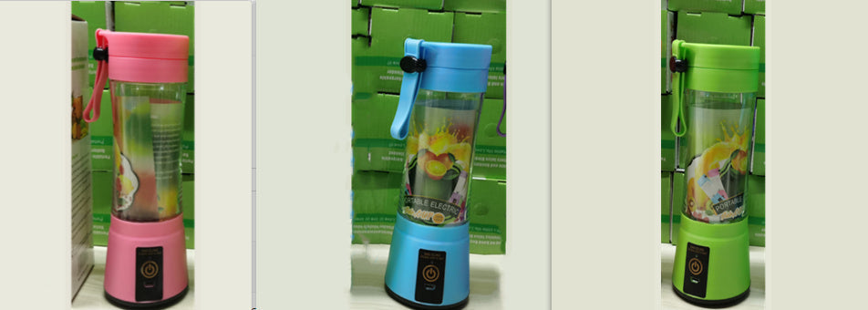 Portable Blender With USB Rechargeable Mini Kitchen Fruit Juice Mixer Home Simple Portable Electric Mini Juicer Vibrant Vaults