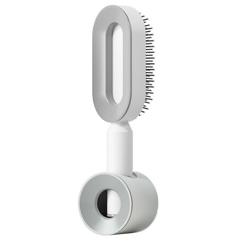 Self Cleaning Hair Brush For Women One-key Cleaning Hair Loss Airbag Massage Scalp Comb Anti-Static Hairbrush Vibrant Vaults