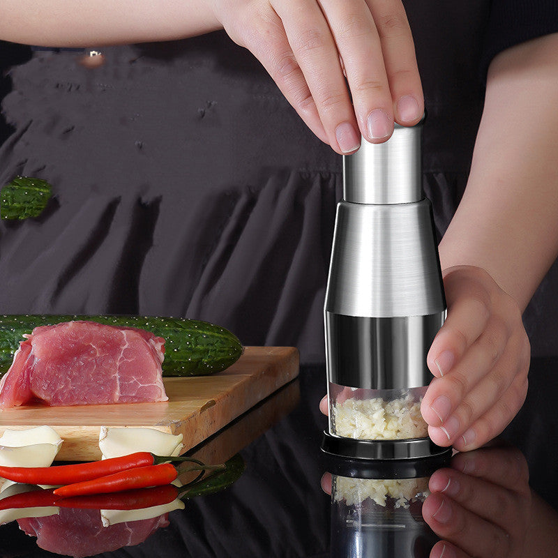 Garlic Crusher Onion Chopper Multipeler Vegetables Chopper Manual Garlic Press Machine Garlic Squeezer Kitchen Gadget Vibrant Vaults