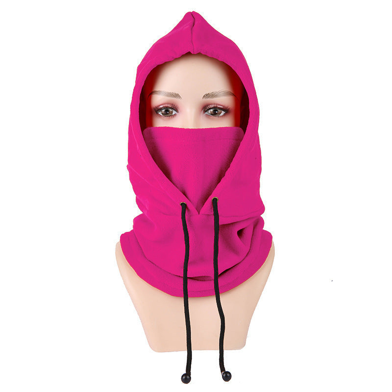 Outdoor Fleece Hat Mountain Bike Riding Windtight Hoods Motorcycle Mask Vibrant Vaults