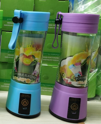 Portable Blender With USB Rechargeable Mini Kitchen Fruit Juice Mixer Home Simple Portable Electric Mini Juicer Vibrant Vaults