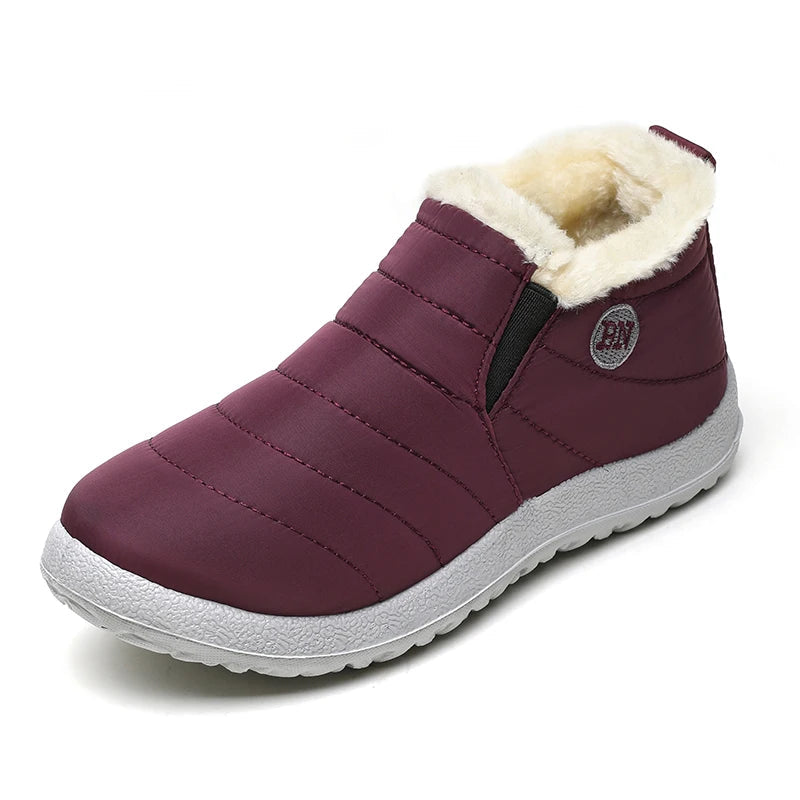 Winter Warm Shoes Women Flats Comfortable Women's Shoes Ankle Sneakers Women Short Breathable Shoes Woman Zapatos De Mujer Vibrant Vaults