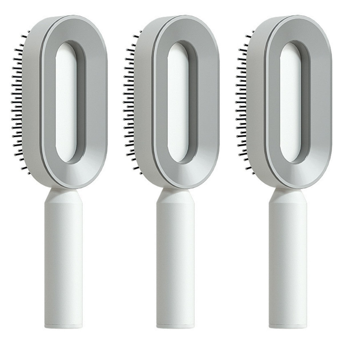 Self Cleaning Hair Brush For Women One-key Cleaning Hair Loss Airbag Massage Scalp Comb Anti-Static Hairbrush Vibrant Vaults
