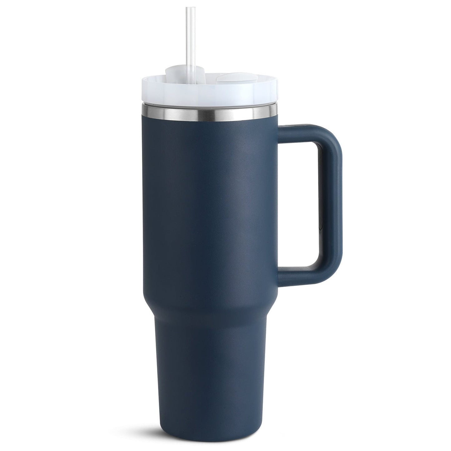 40oz Straw Coffee Mug With Handle Portable Car Stainless Steel Water Bottle Large Capacity Travel Bisphenol A Free Mug Vibrant Vaults