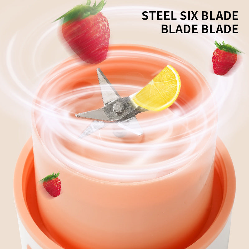 Kitchen Electric Juicer USB Charging Wireless Juices Blender Fruit Orange Mixer Squeezer Machine Ice Crush Cup Food Processor Vibrant Vaults
