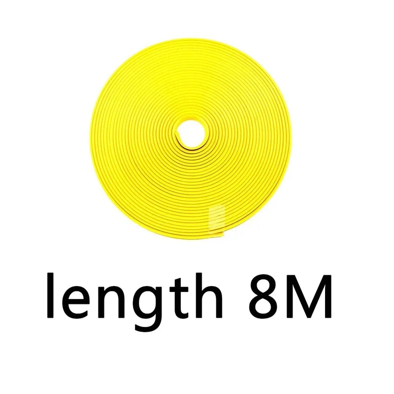 Universal Car Rim Protect Strip Wheel Edge Protector Car Wheel Sticker Tire Protection Care Covers Car Styling Vibrant Vaults