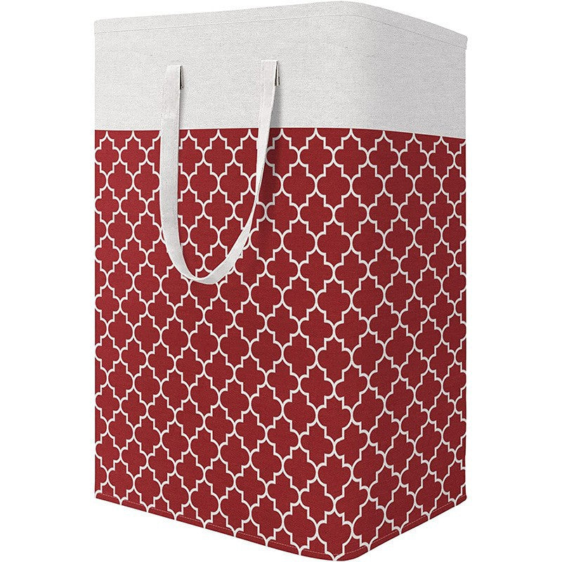 Large Laundry Basket Striped Foldable Storage Bag Laundry Baskets Vibrant Vaults