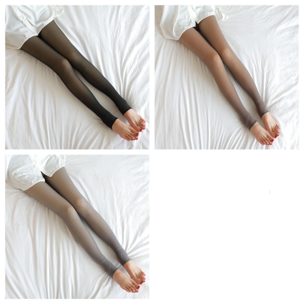 Fake Translucent Plus Size Leggings Fleece Lined Tights Fall And Winter Warm Fleece Pantyhose Women Fleece Lined Pantyhose Thermal Winter Tights Vibrant Vaults