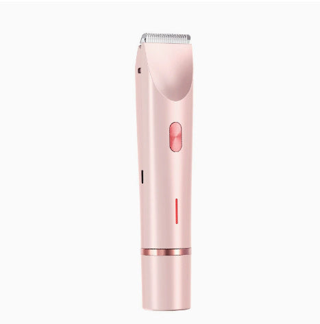 2 In 1 Hair Removal Epilator USB Rechargeable Trimmer Women Body Razor Face Leg Armpit Bikini Hand Pubic Shaver Hair Remover Vibrant Vaults