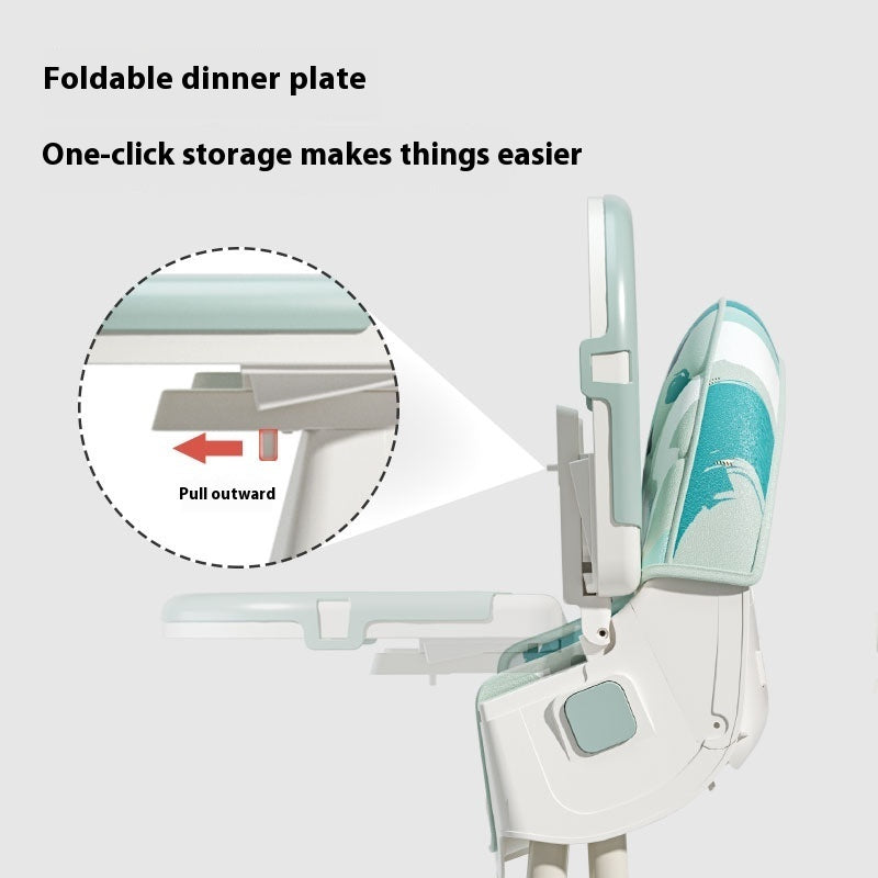 Baby Dining Chair Adjustable Children's Tables And Chairs Vibrant Vaults