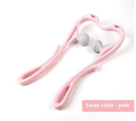 Multifunctional Manual Six-wheel Neck Massager Massage Relieve Roller Massage Tool Vibrant Vaults