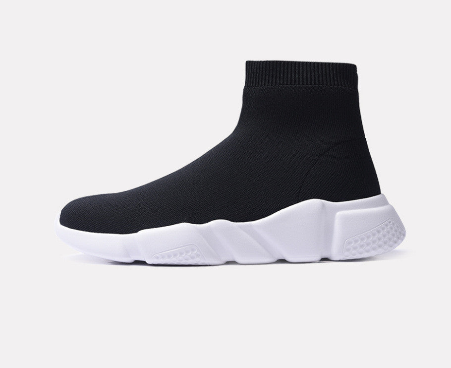 New Plush Thickened Casual Flying Woven Shoes Full Size Vibrant Vaults