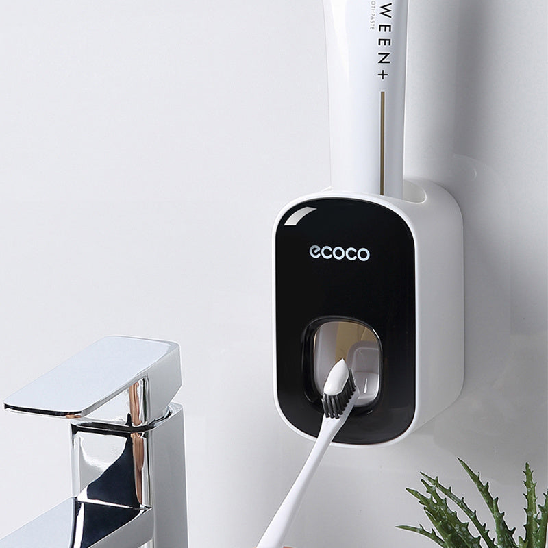 Wall Mounted Automatic Toothpaste Holder Bathroom Accessories Set Dispenser Vibrant Vaults