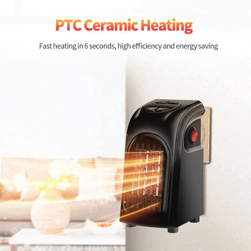Winter Air Heater Fan Heater Electric Home Heaters Mini Room Air Wall Heater Ceramic Heating Warmer Fan For Home Office Camping Vibrant Vaults