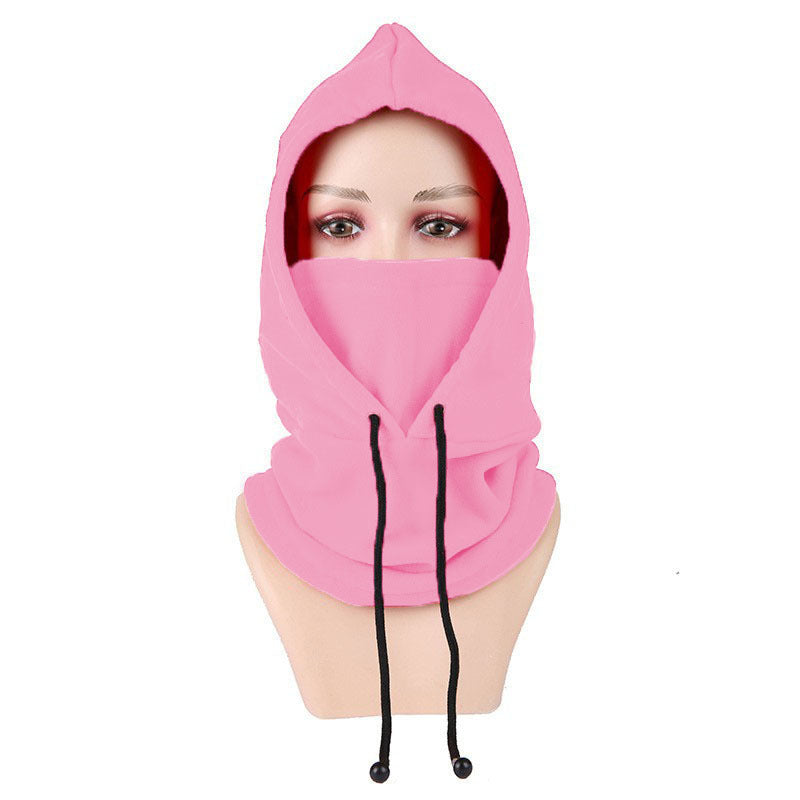 Outdoor Fleece Hat Mountain Bike Riding Windtight Hoods Motorcycle Mask Vibrant Vaults