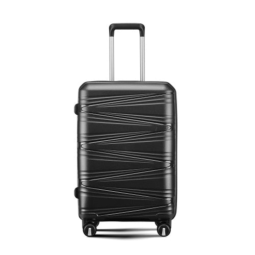 Luggage 4 Piece Sets, Hard Shell Lightweight TSA Lock Carry On Expandable Suitcase With Spinner Wheels Travel Set For Men Women Vibrant Vaults