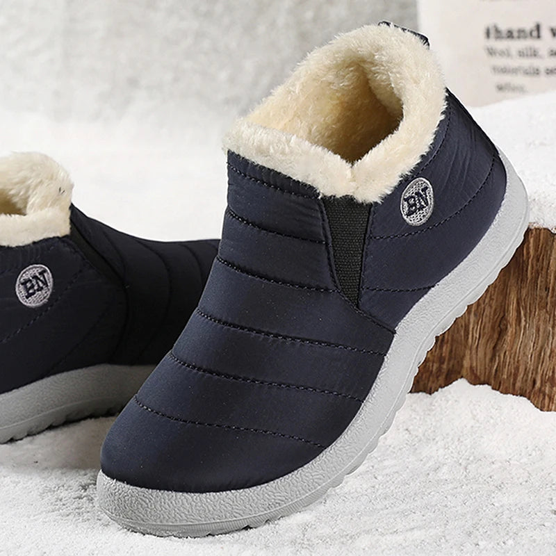 Winter Warm Shoes Women Flats Comfortable Women's Shoes Ankle Sneakers Women Short Breathable Shoes Woman Zapatos De Mujer Vibrant Vaults