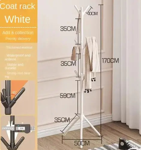 Easy To Assemble Floor Standing Irregular Hangers, Office Wrought Iron Hangers, Bedroom Vertical Hangers, Creative Lobby Hangers Vibrant Vaults