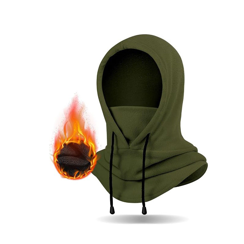 Outdoor Fleece Hat Mountain Bike Riding Windtight Hoods Motorcycle Mask Vibrant Vaults
