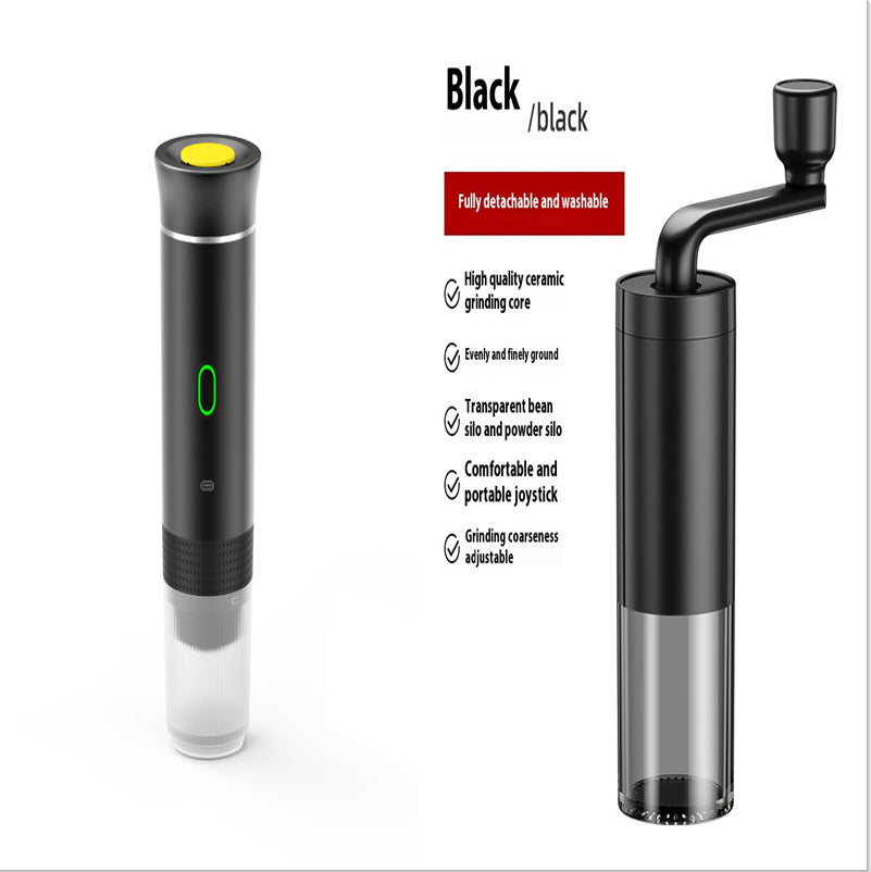 Electric Grinder Coffee Travel Handy 3 In1 Espresso Portable Coffee Espresso Maker Machine Cafe Portable Capsule Coffee Machine Kitchen Gadgets Vibrant Vaults