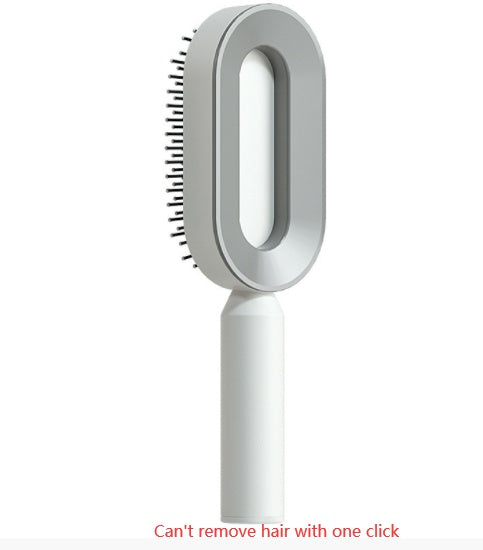 Self Cleaning Hair Brush For Women One-key Cleaning Hair Loss Airbag Massage Scalp Comb Anti-Static Hairbrush Vibrant Vaults