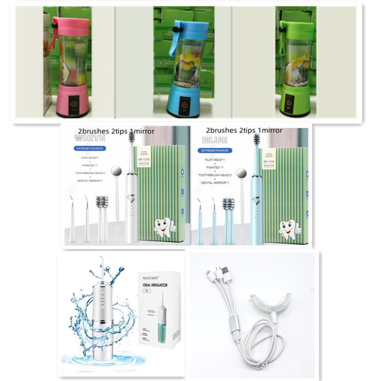 Portable Blender With USB Rechargeable Mini Kitchen Fruit Juice Mixer Home Simple Portable Electric Mini Juicer Vibrant Vaults