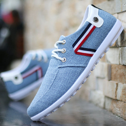 2024 Solid Color Non-slip Men Driving Shoes Spring Autumn New Leather Breathable Men's Peas Shoes British Casual Sneakers Vibrant Vaults