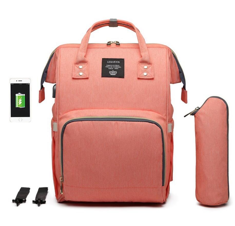 Large Capacity Diaper Bag Mummy Nursing Nappy Backpacks Travel Baby Vibrant Vaults