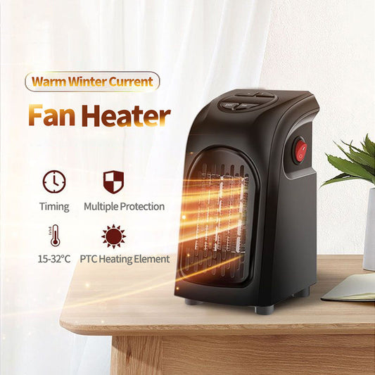 Winter Air Heater Fan Heater Electric Home Heaters Mini Room Air Wall Heater Ceramic Heating Warmer Fan For Home Office Camping Vibrant Vaults