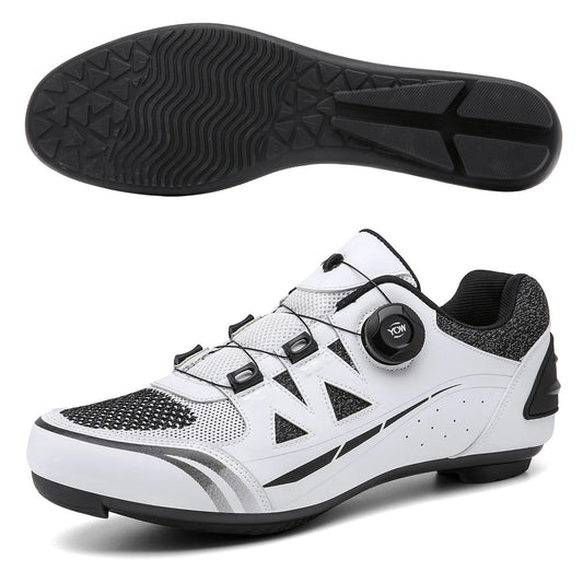Men’s Cycling Shoes Self-locking Off-road Cycling Sneakers Women Mountain Bicycle Shoes Mesh Racing Shoes Dirt Road Bike Shoes Vibrant Vaults