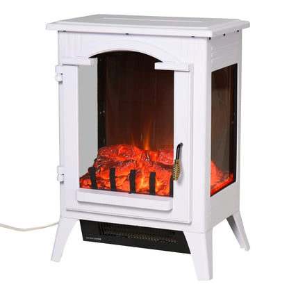 23 "Electric Fireplace, electric heater, Fire Place Heater adjustable temperature, overheat protection, Space Saving