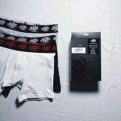 2024 new Synaworld Syna men Boxer Briefs 3-pack with original box Cool underwear