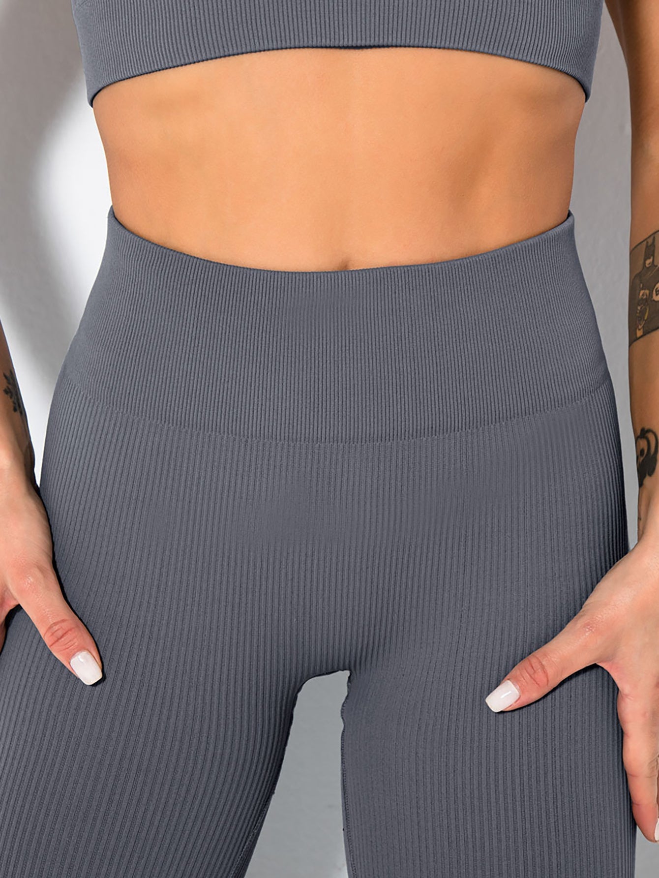 3 Pack Womens Seamless Ribbed Leggings Soft Slimming Yoga Pants, Ribbed Yoga Pants High Waisted Gym Leggings Sport Women Fitness Seamless Female Vibrant Vaults
