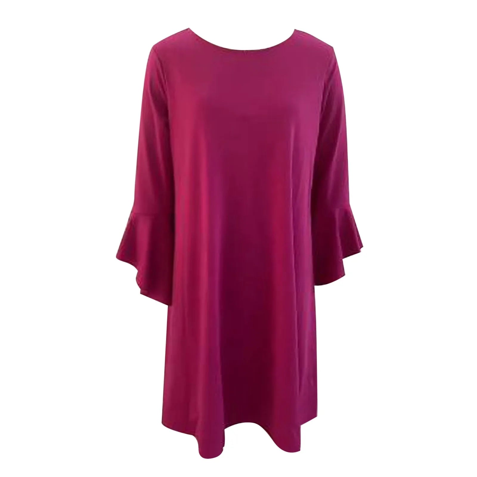 Spring Summer Women Solid Dress Fashion O Neck Ruffles Loose Casual Dresses For Woman Robe Femme 2024 New Elegant Vestidos Vibrant Vaults