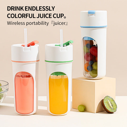 Kitchen Electric Juicer USB Charging Wireless Juices Blender Fruit Orange Mixer Squeezer Machine Ice Crush Cup Food Processor Vibrant Vaults